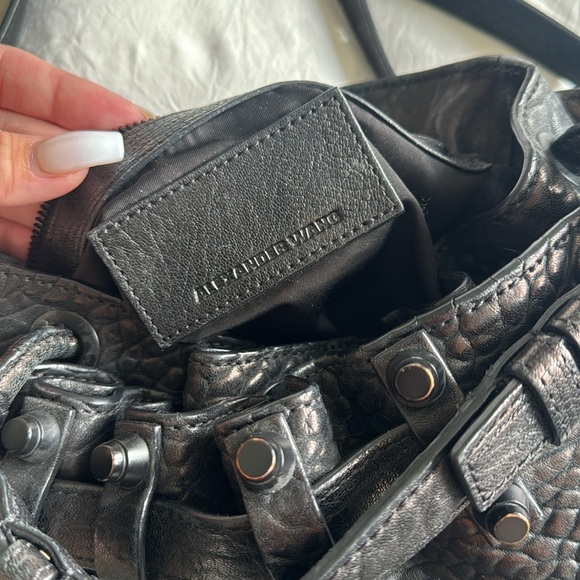 Alexander Wang Diago Black Bucket Bag - Picture 3 of 8